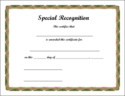 Printable Easy on Free Printable Certificates 2