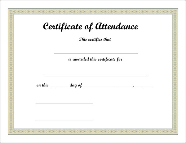 Free Printable Certificate 5