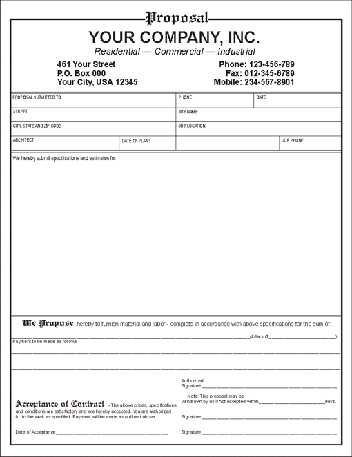 How to write rental contract