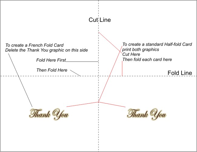 thank you card free