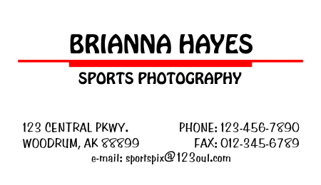 Simple Business Card 2